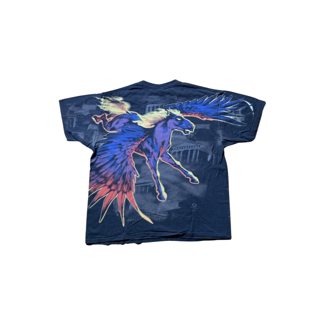 Liquid Blue Pegasus All Over Print 1999 Shirt - XL