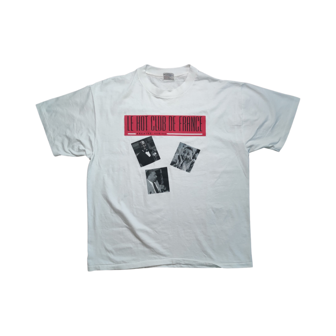 Louis Armstrong, Ethel Waters, Pete Johnson "Le Hot Club De France Archive Series" Milan 1992 Shirt - XL