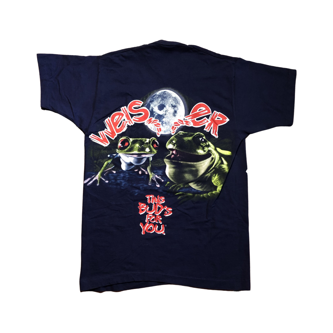 1995 Budweiser Frog "Bud-Bud" Shirt - Large