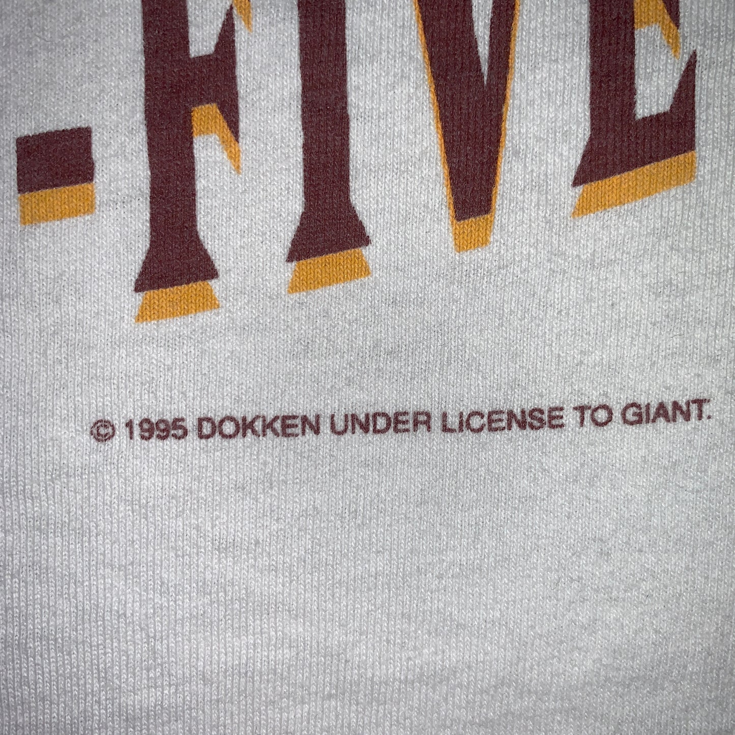 Dokken "World Tour 1995" Shirt - XL