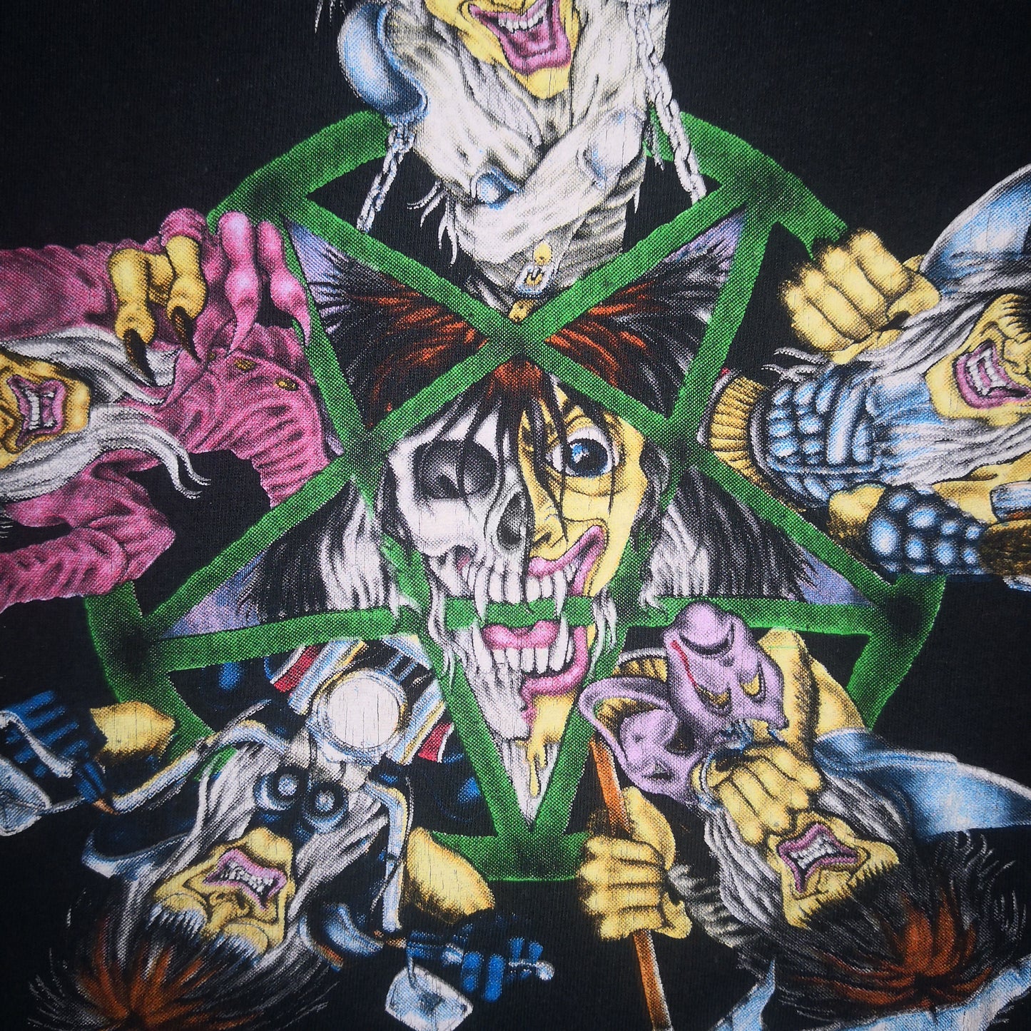 1991 Motley Crue "Pentagram" Shirt - L