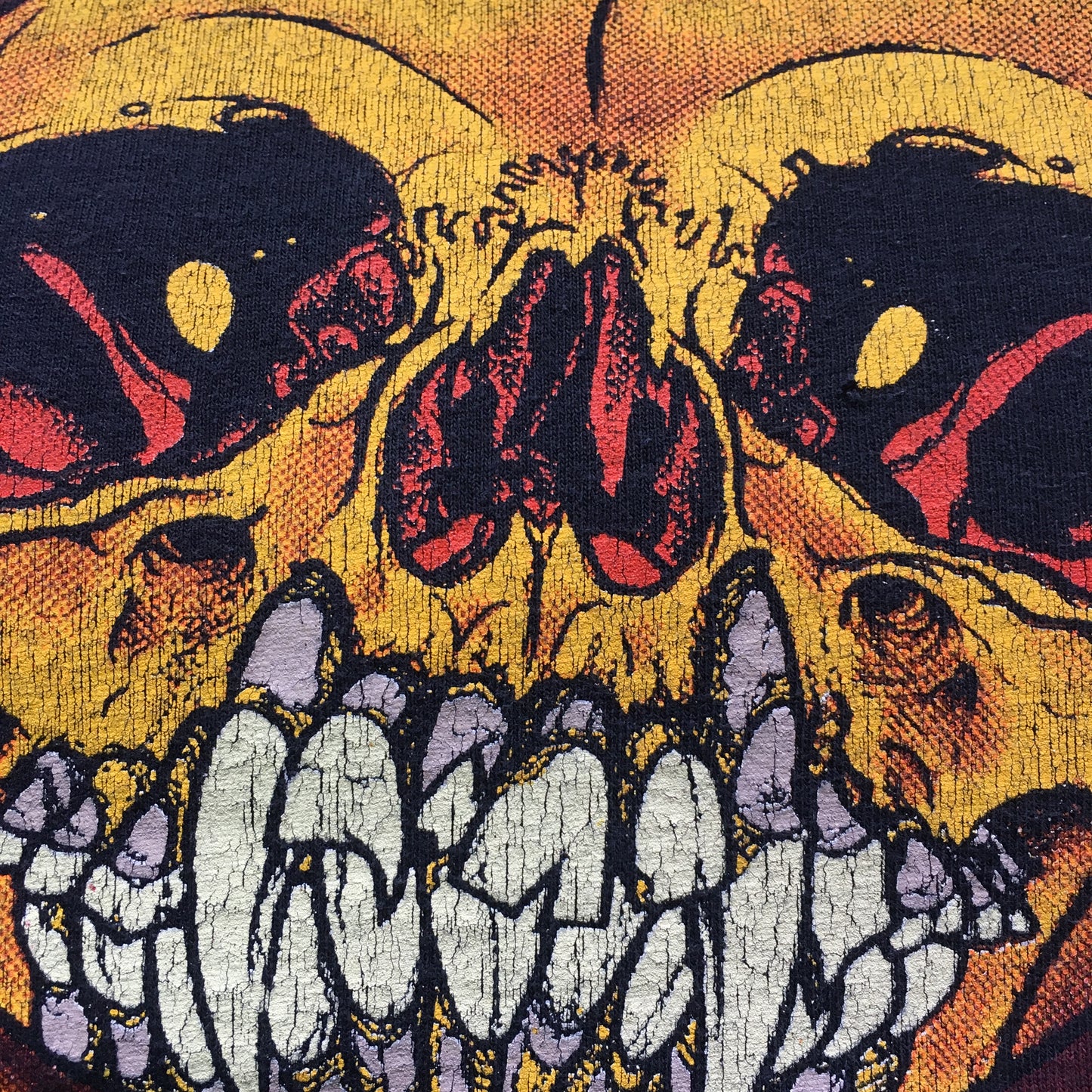 Metallica "Flaming Skull" Shirt - XL