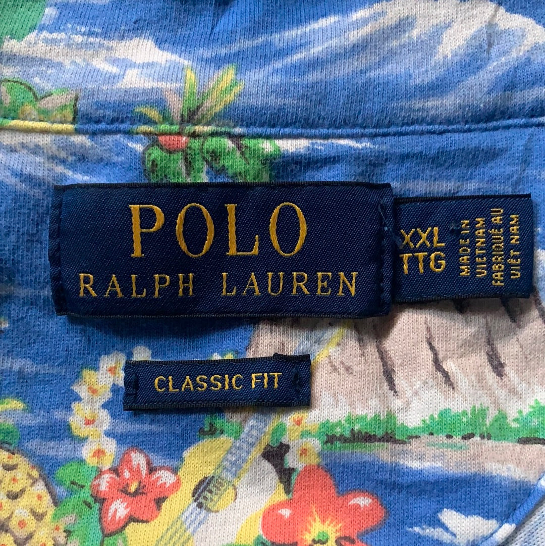 poeder Uitleg Zweet Polo Ralph Lauren Hawaiian Shirt - XXL – Almacén