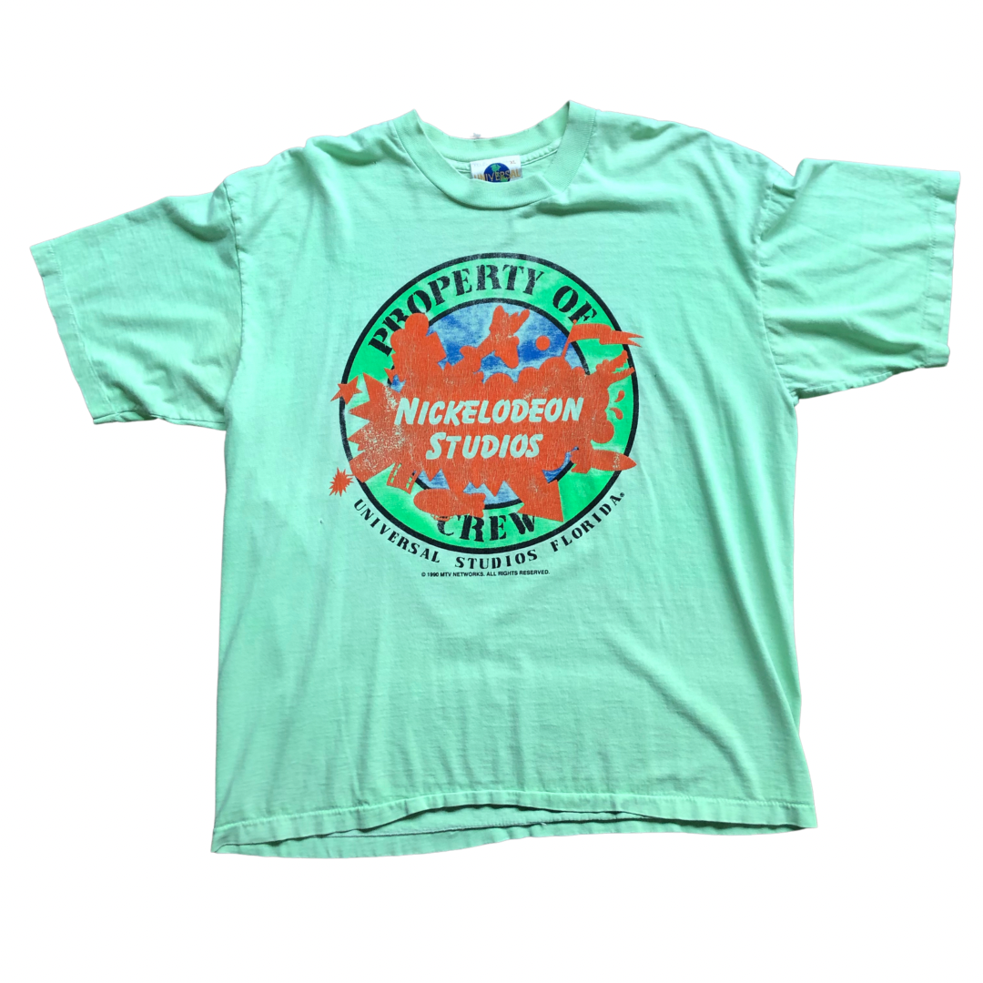 1990 Nickelodeon Studios "Property of Crew" Shirt - XL