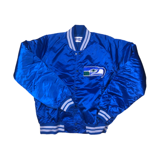 Seahawks Satin Bomber Jacket - XL